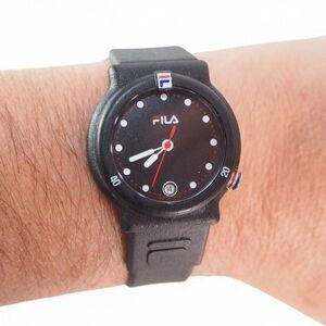 Fila Vintage 1990s Swiss Quartz Retro 34mm Unisex Watch RARE